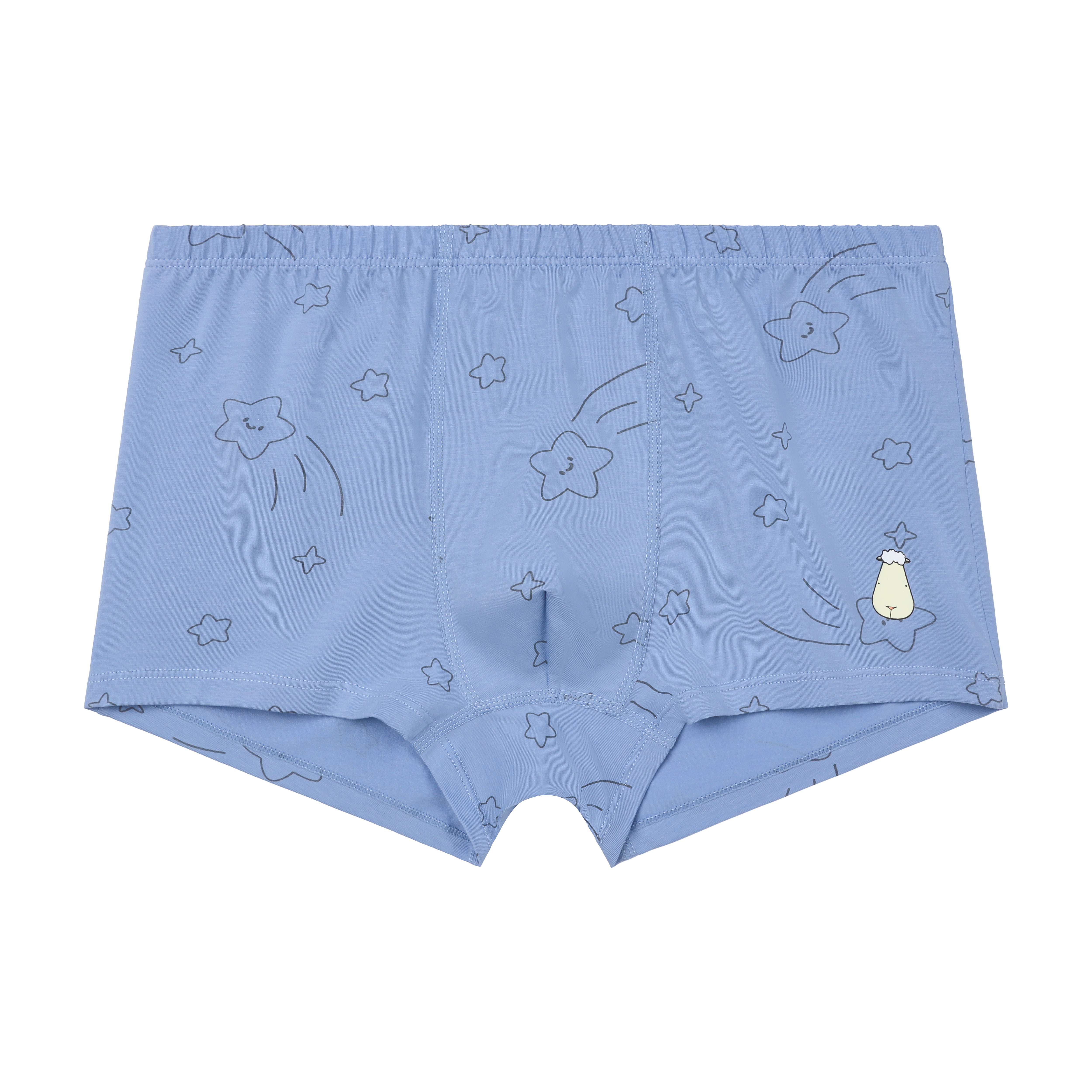 Boys Boxer A007 Denim Blue-M