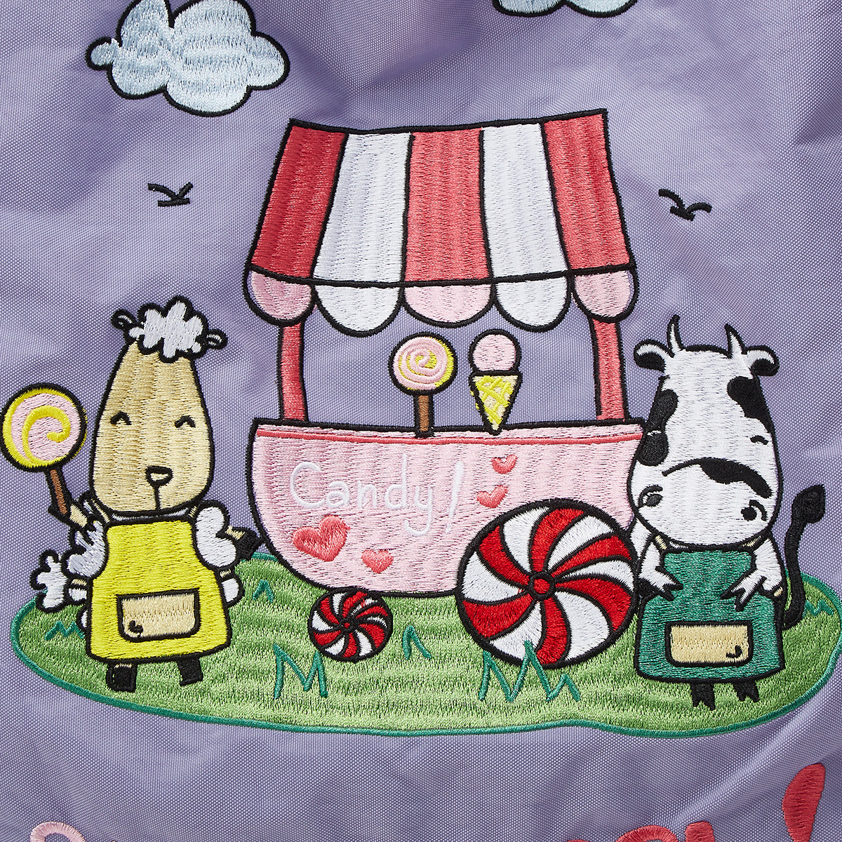 Moo Moo Kow Shopping Bag 001 Lavender - Small