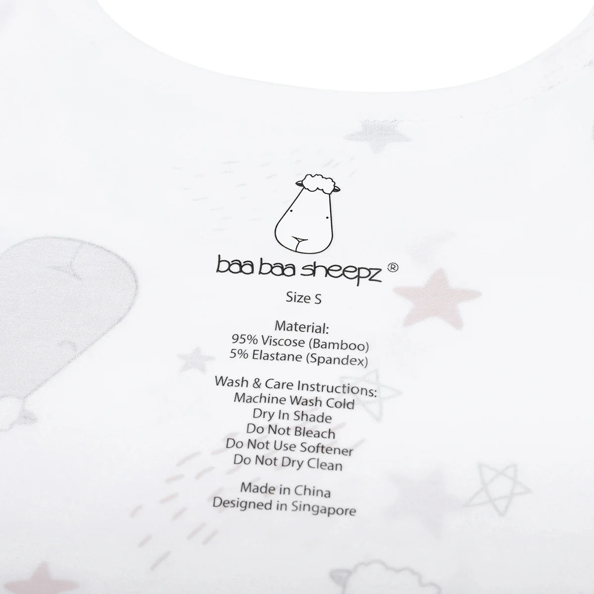 Unisex Short Sleeve T-Shirt Goodnight Baa Baa White