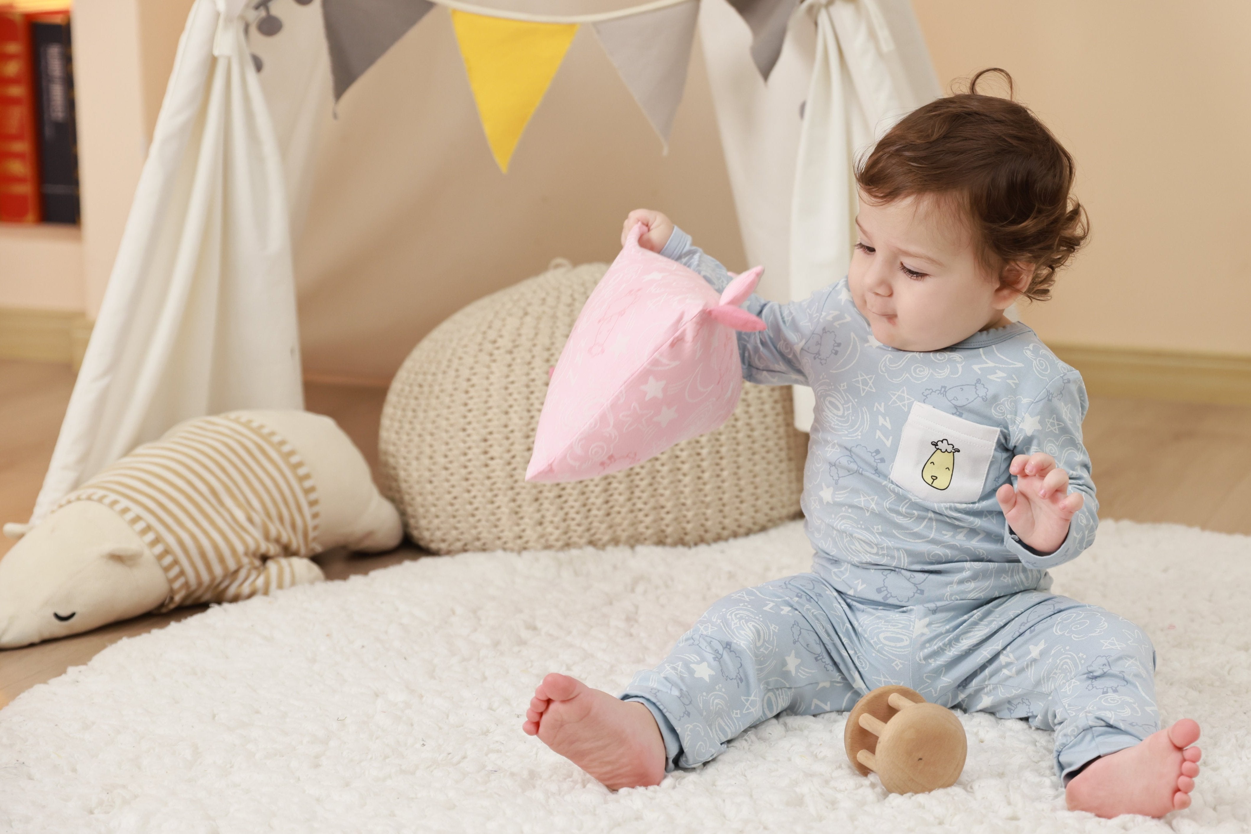 Pyjamas Set Baa Baa in the Universe Blue + Baa Baa in the Universe Blue