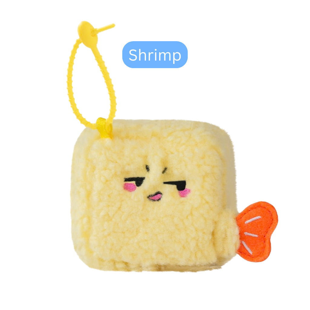 Squarepals Plush Soft Toy - Kombini Series (7cm)