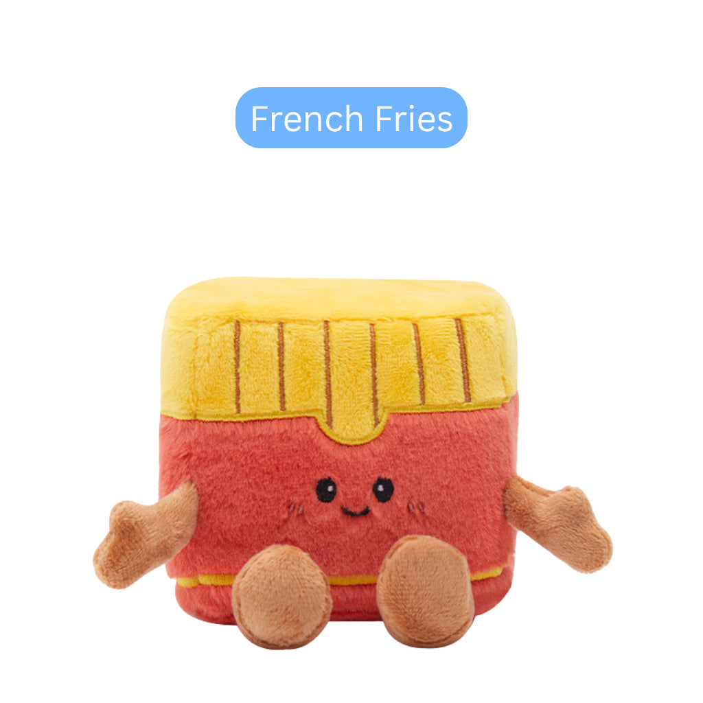 Squarepals Cute Squishy Plush Doll - Food Series (10cm) | Soft Collectible Gift for Plush Lovers