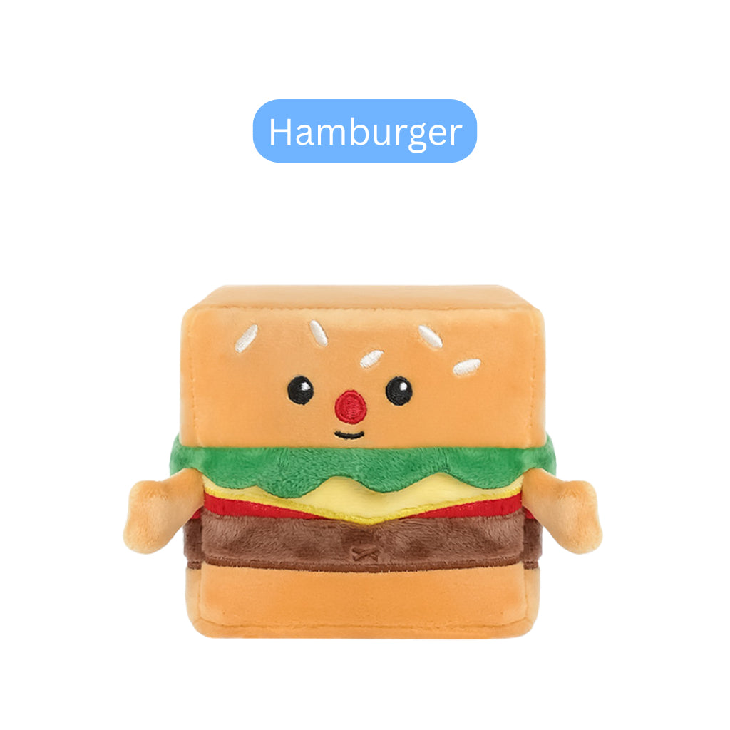 Squarepals Cute Squishy Plush Doll - Food Series (10cm) | Soft Collectible Gift for Plush Lovers