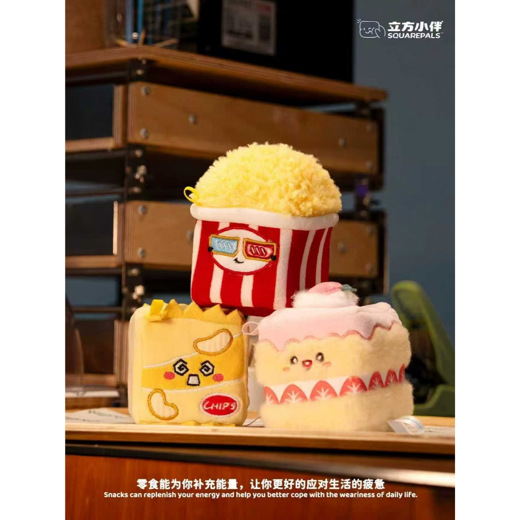 Squarepals Cute Squishy Plush Doll - Kombini Series (10cm) | Soft Collectible Gift for Plush Lovers
