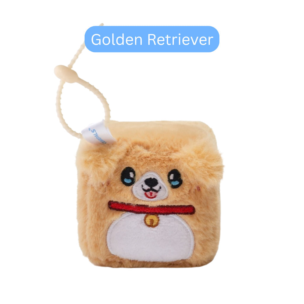 Squarepals Plush Soft Toy - Animal Series (7cm) | Cute Mini Stuffed Doll for Stress Relief & Collection