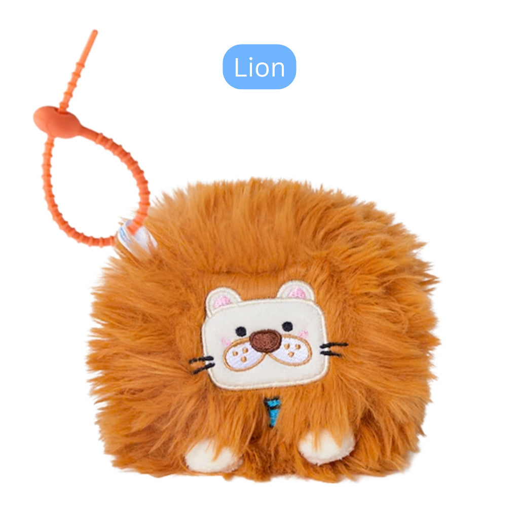 Squarepals Plush Soft Toy - Animal Series (7cm) | Cute Mini Stuffed Doll for Stress Relief & Collection
