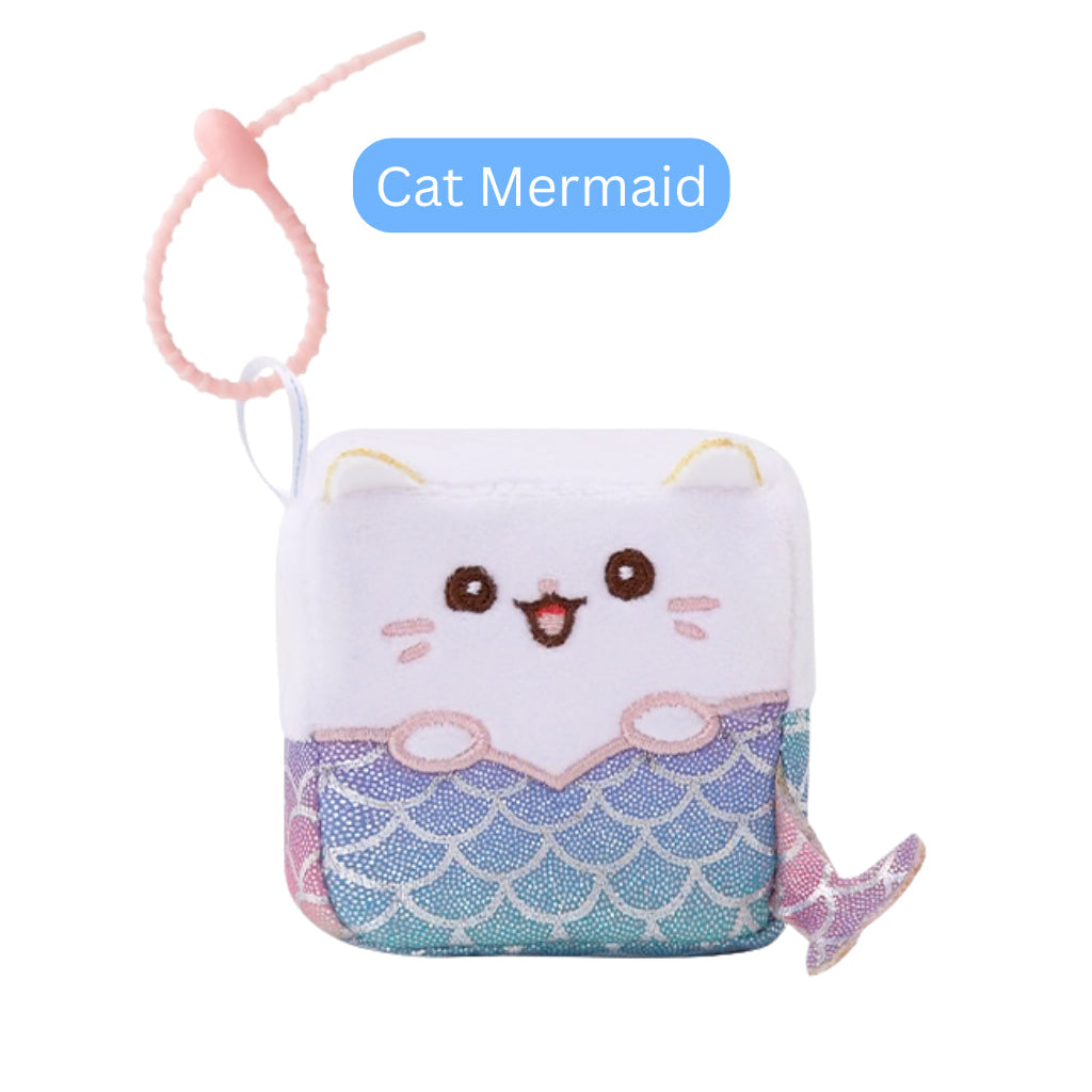 Squarepals Plush Soft Toy - Animal Series (7cm) | Cute Mini Stuffed Doll for Stress Relief & Collection