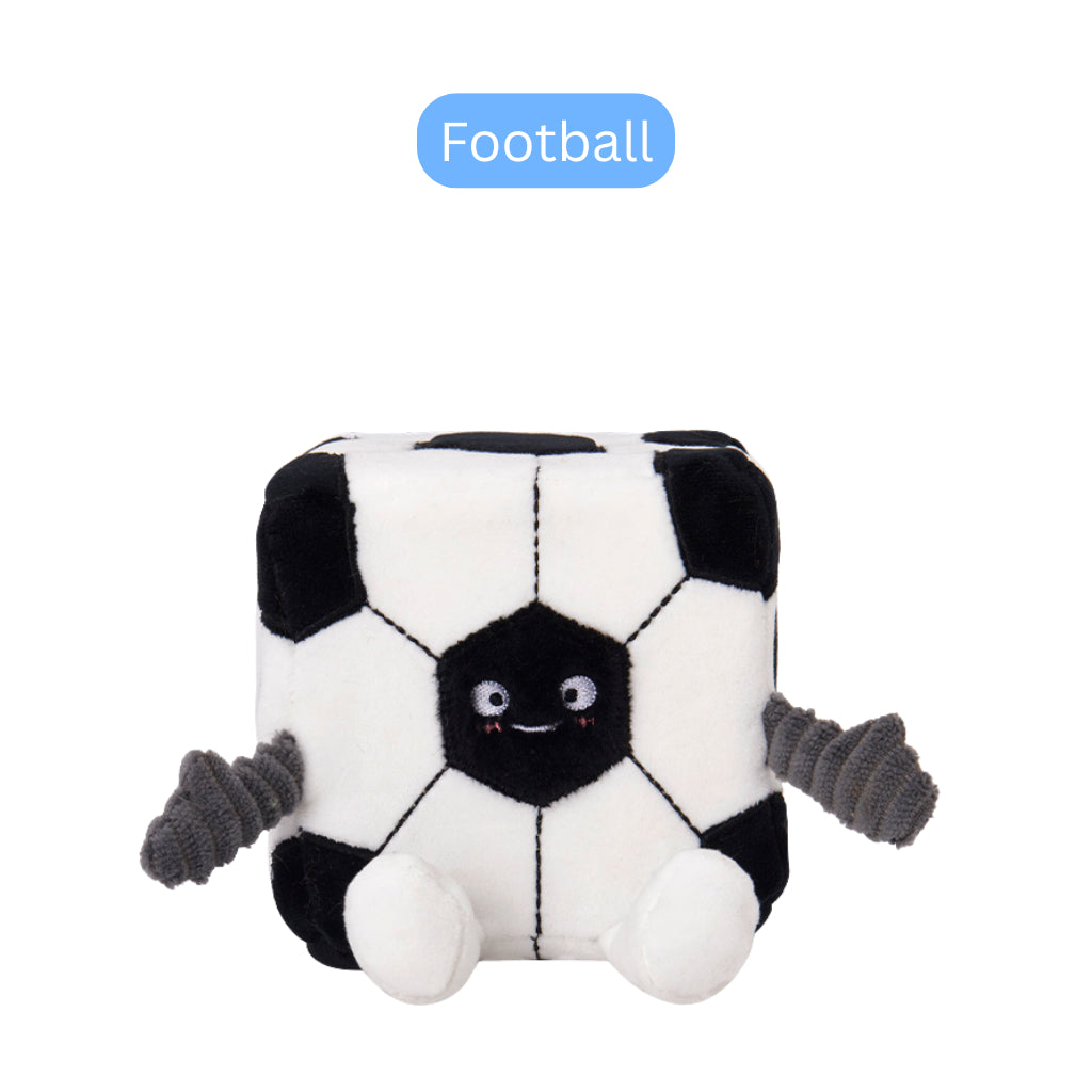 Squarepals Cute Squishy Plush Doll - Sports/Aquarium Series (10cm) | Soft Collectible Gift for Plush Lovers