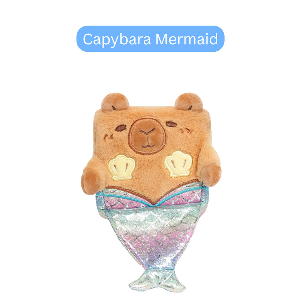 Squarepals Cute Squishy Plush Doll - Animal Series (5cm) | Soft Collectible Gift for Plush Lovers