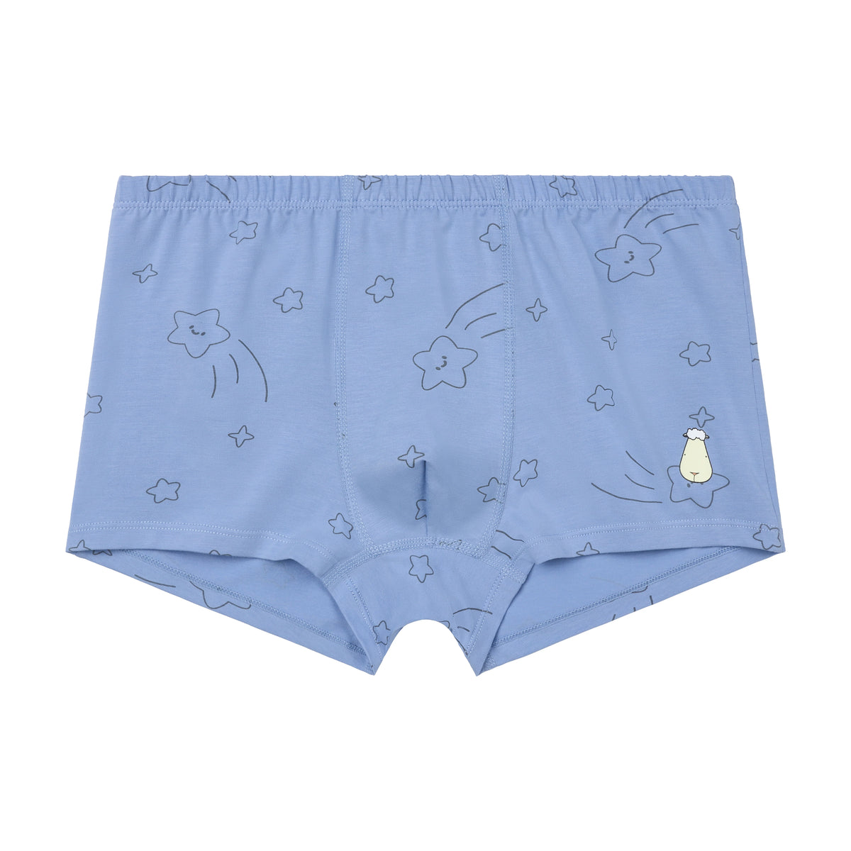 Boys Boxer A007 Denim Blue-M