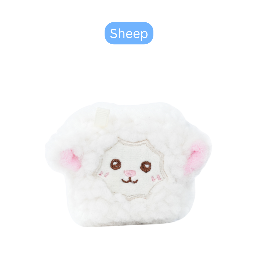 Squarepals Cute Squishy Plush Doll - Animal Series (5cm) | Soft Collectible Gift for Plush Lovers