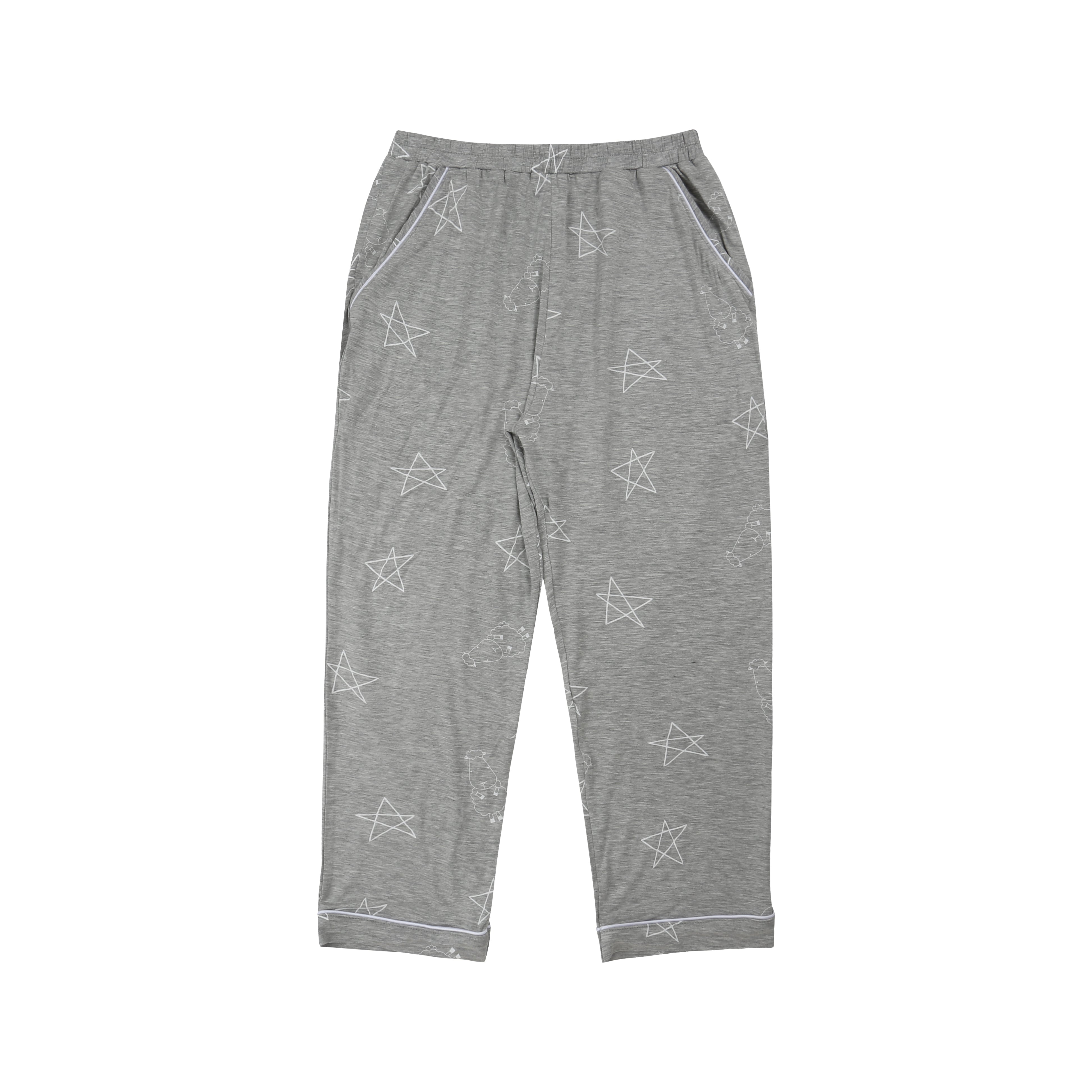 Women Cropped Pants Big Star & Sheepz Grey
