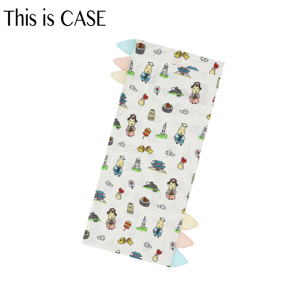 Bed-Time Buddy™ Case K05 White with Color tag - Small