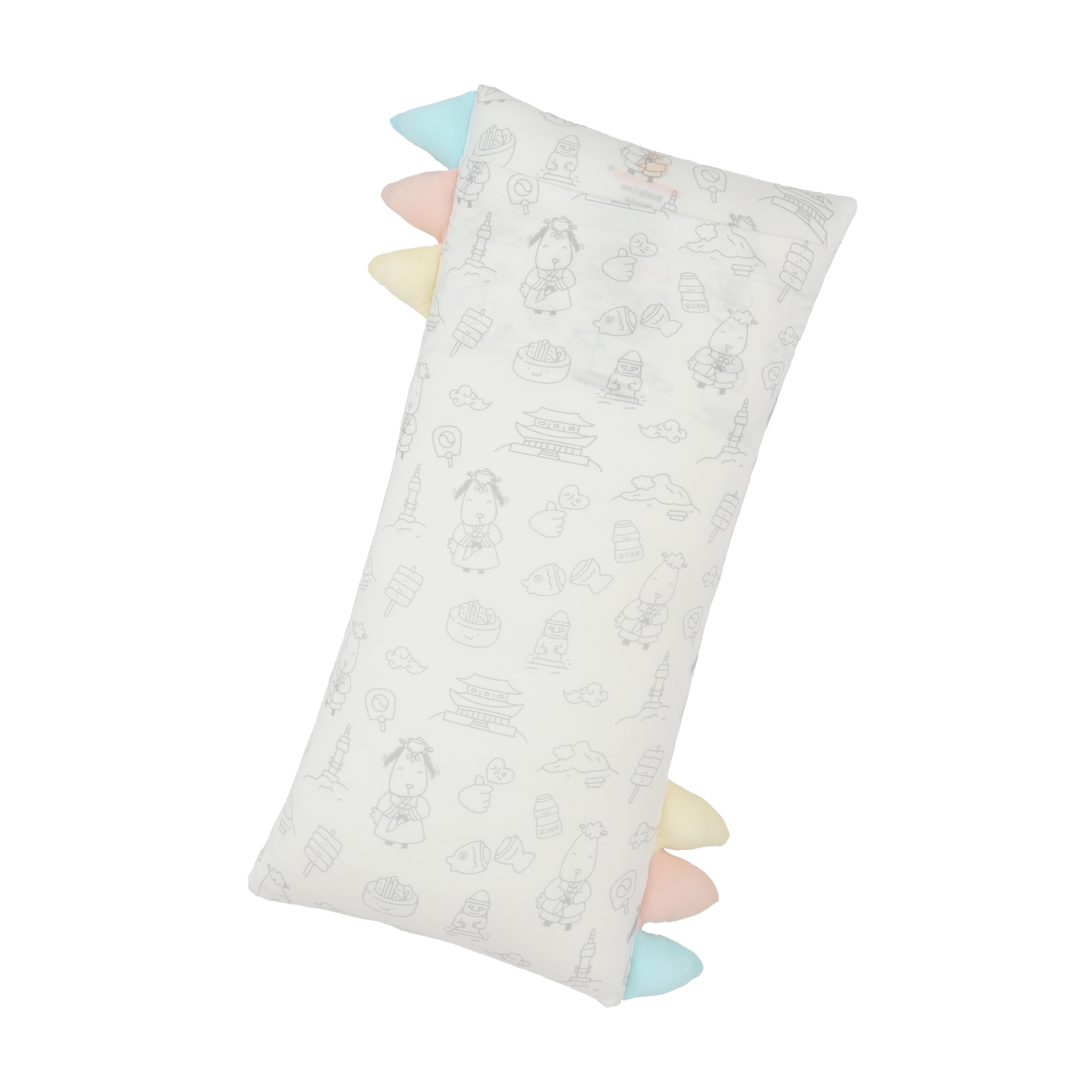 Bed-Time Buddy™ K03 White with Color tag - Medium (size 18x38cm)