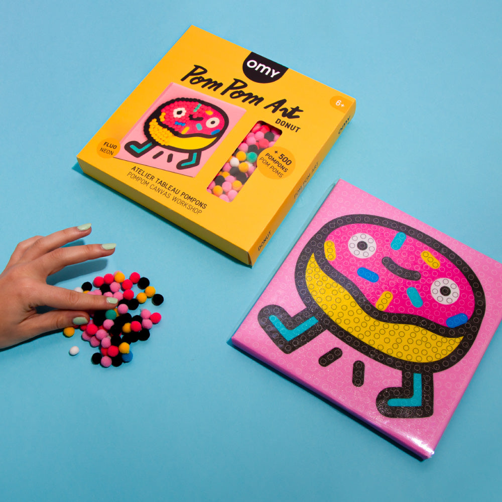 OMY Pom Pom Art - Donut