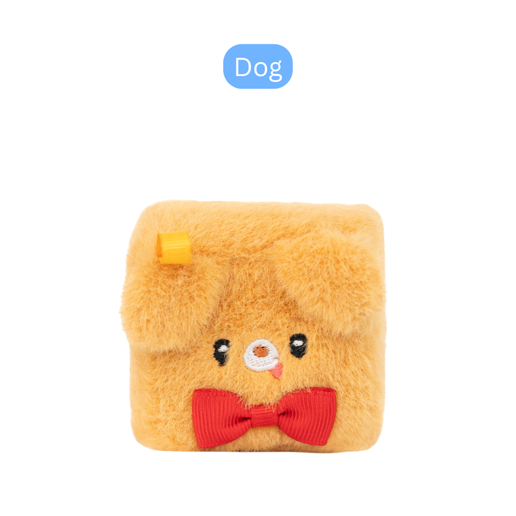 Squarepals Cute Squishy Plush Doll - Animal Series (5cm) | Soft Collectible Gift for Plush Lovers
