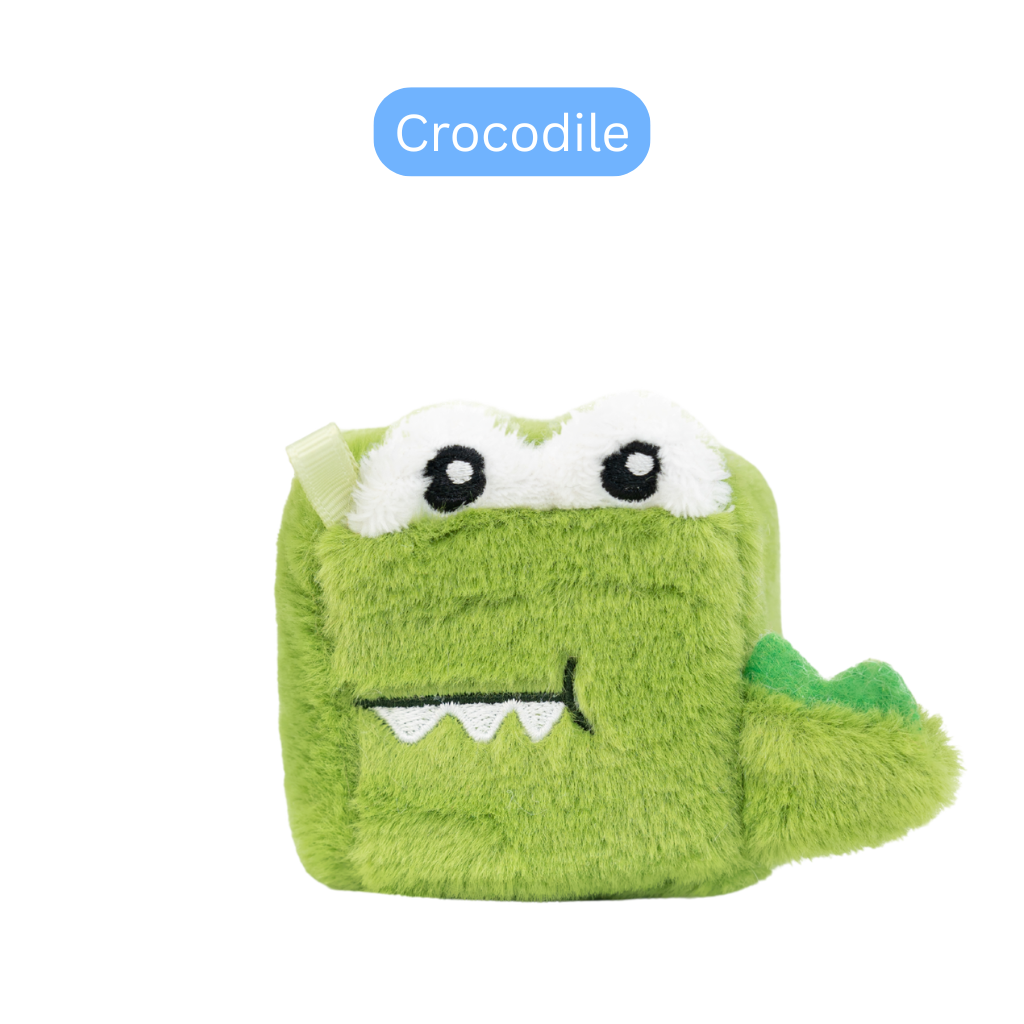 Squarepals Cute Squishy Plush Doll - Animal Series (5cm) | Soft Collectible Gift for Plush Lovers