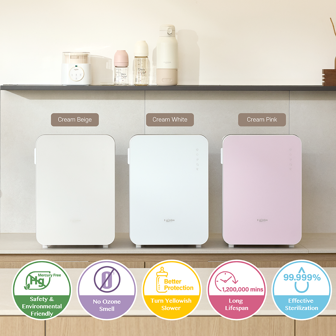 Haenim Smart DUO SE UV-C Sterilizer (Cream White)