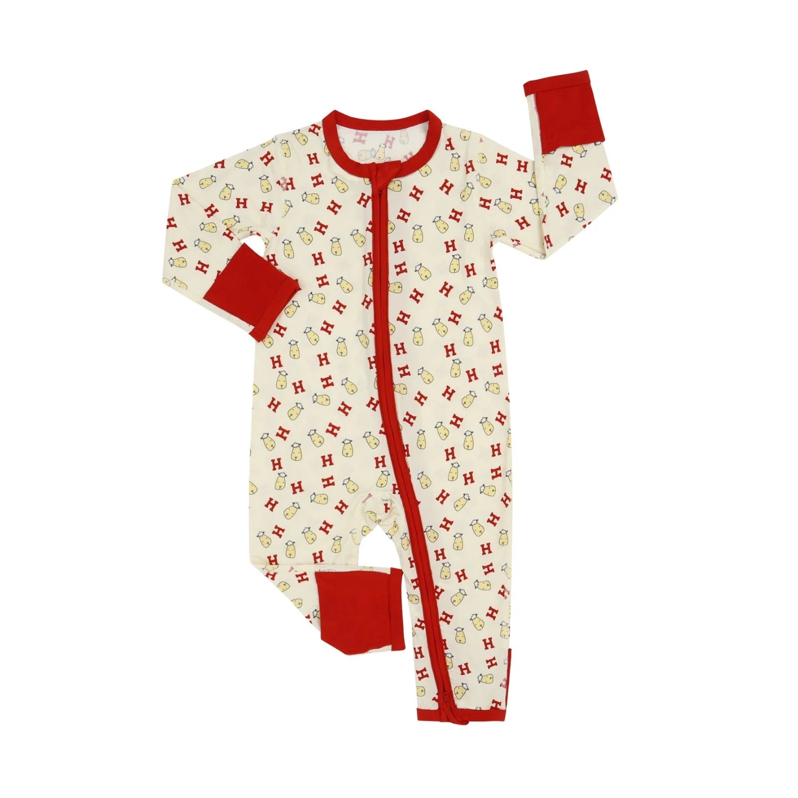Romper Zip HV01 Yellow