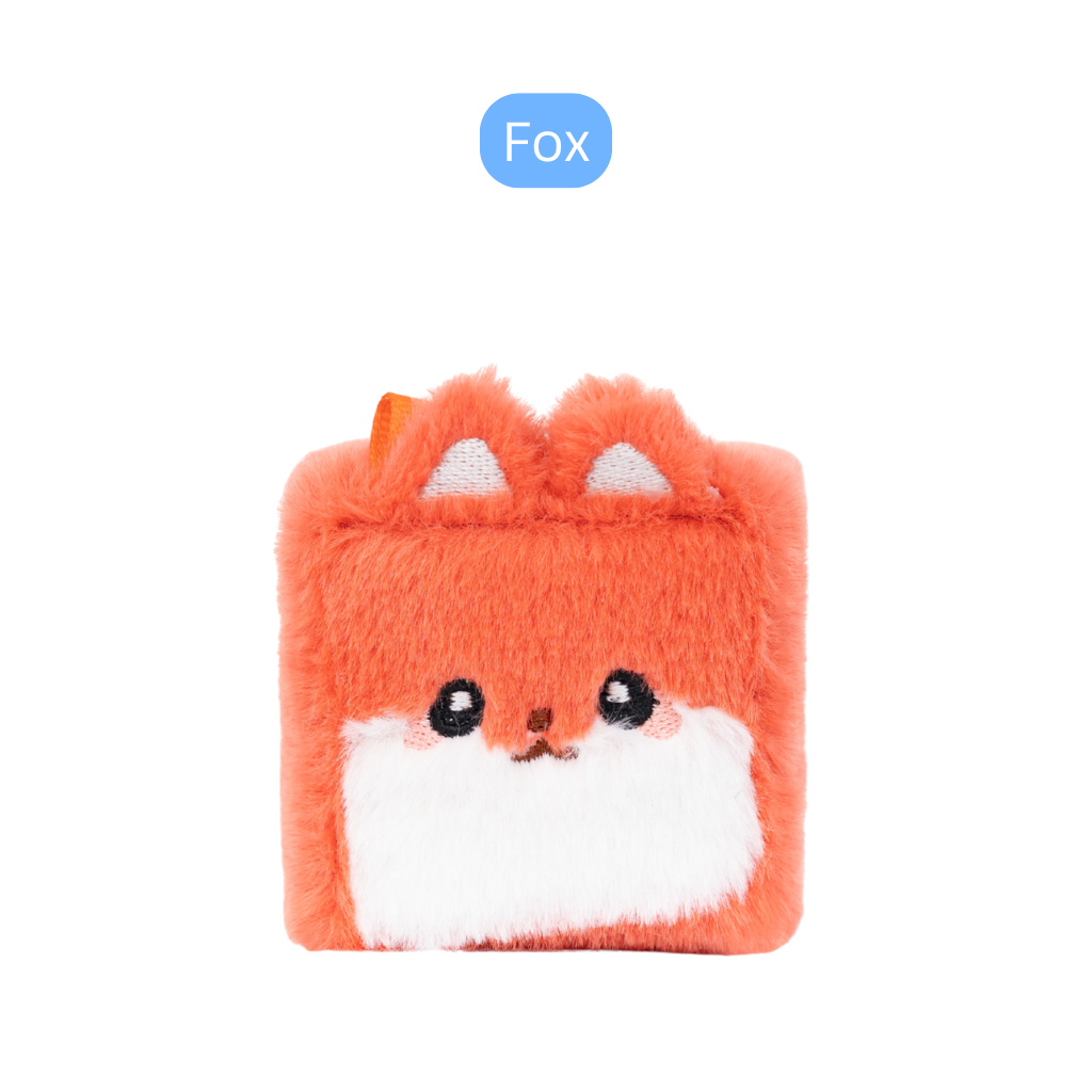 Squarepals Cute Squishy Plush Doll - Animal Series (5cm) | Soft Collectible Gift for Plush Lovers