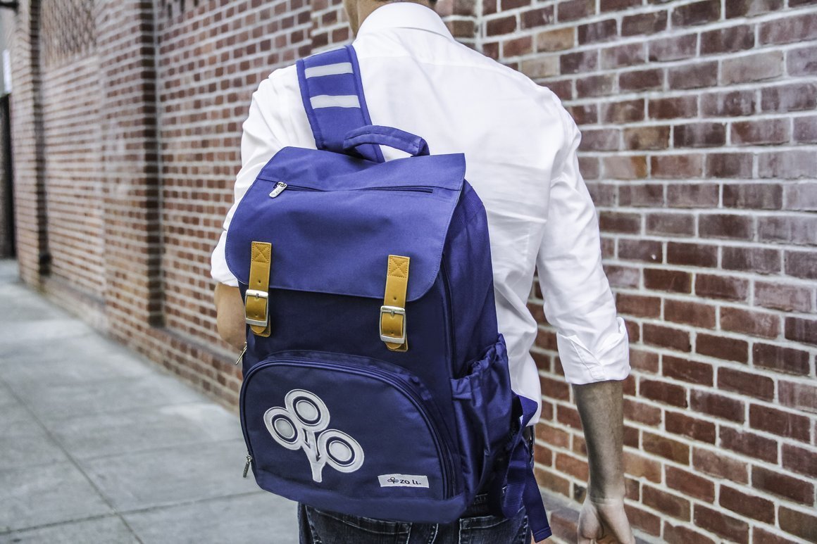 ZoLi STASH Classic Rucksack- Grey