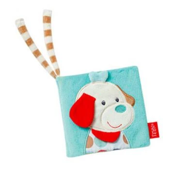 Fehn Soft Toys - Soft Book - Rabbit Bubby