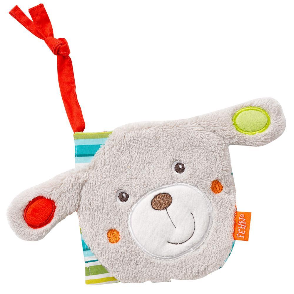 Fehn Soft Toys - Soft Book - Rabbit Bubby