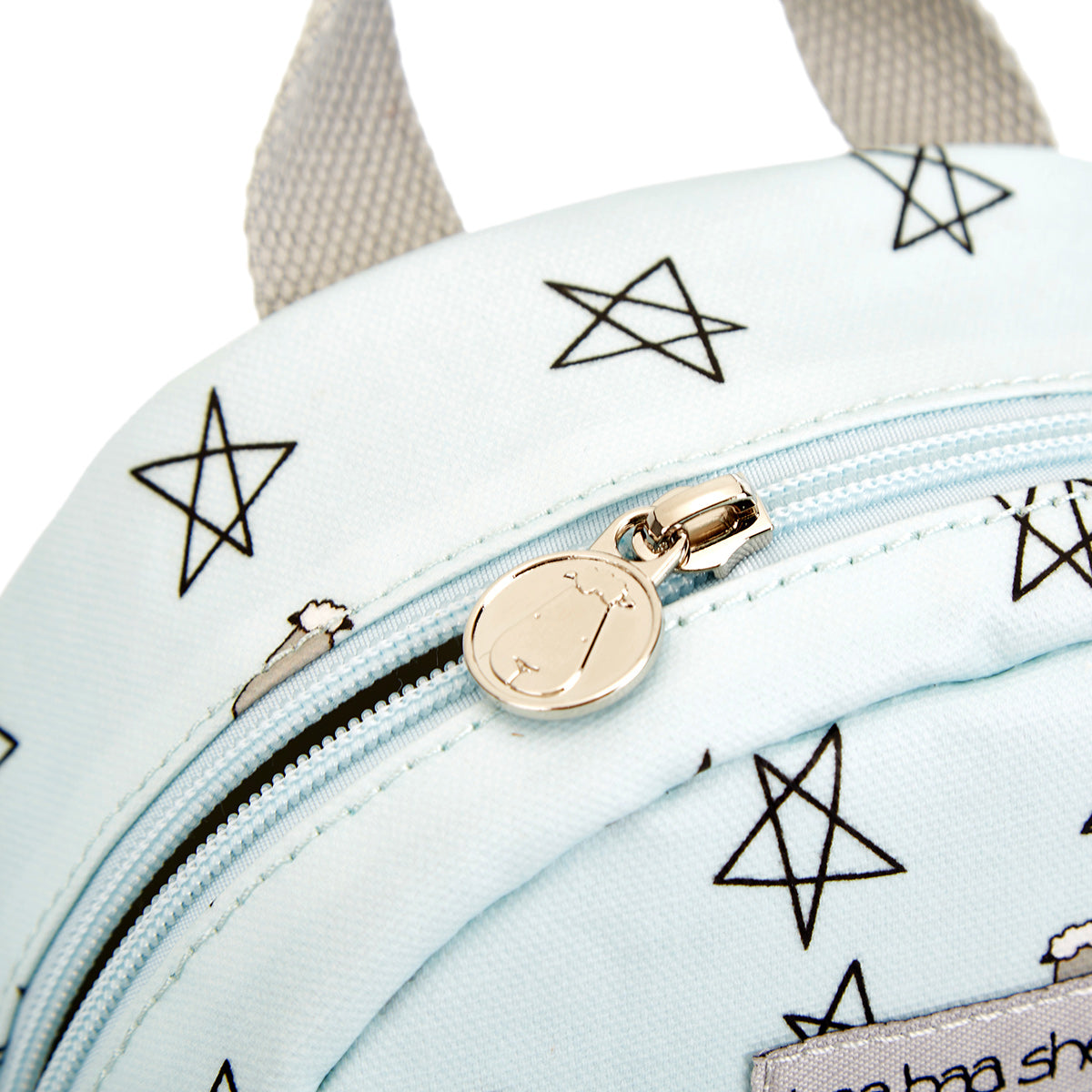 Baa Baa Sheepz Backpack Small Star & Sheepz White - Small