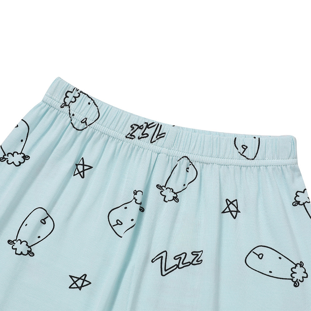 Short Sleeve Shirt Sweet Dreams Baa Baa Blue + Skirt Sweet Dreams Baa Baa Blue