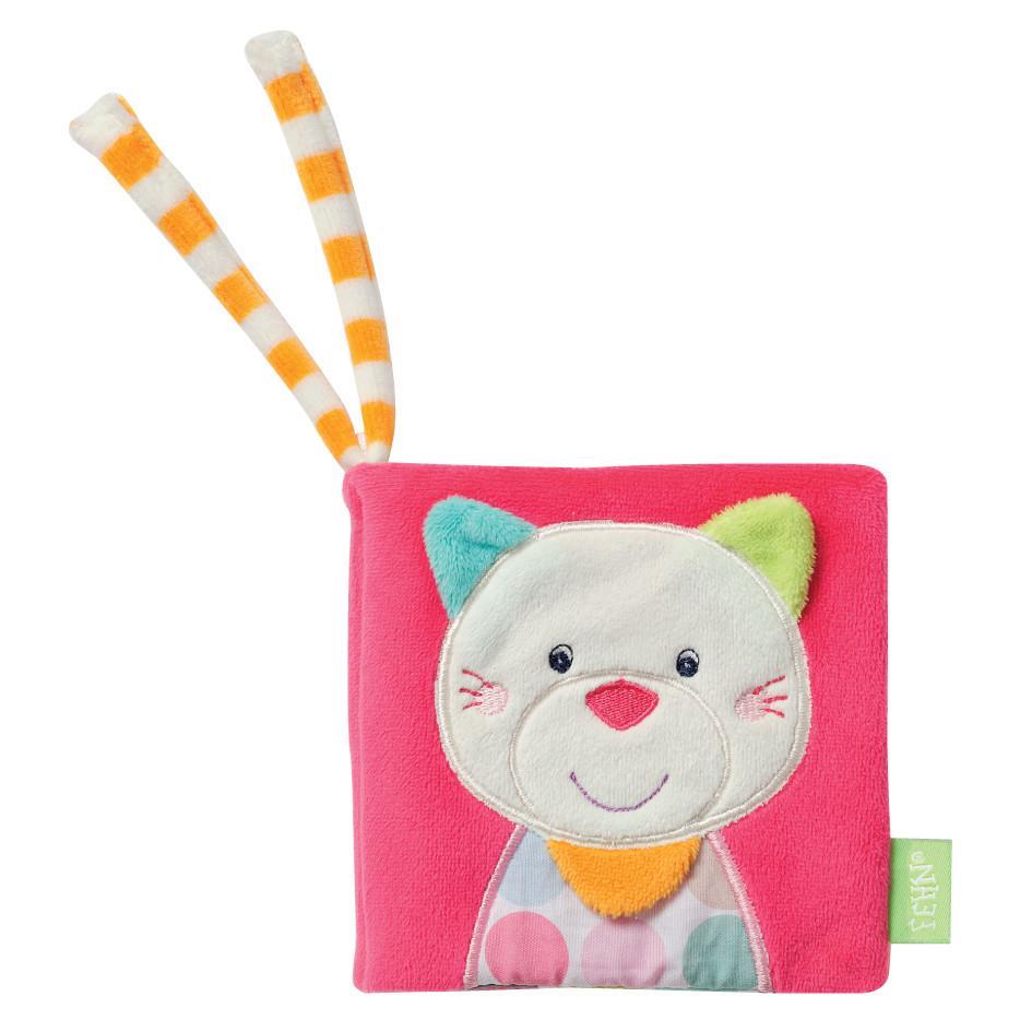 Fehn Soft Toys - Soft Book - Rabbit Bubby