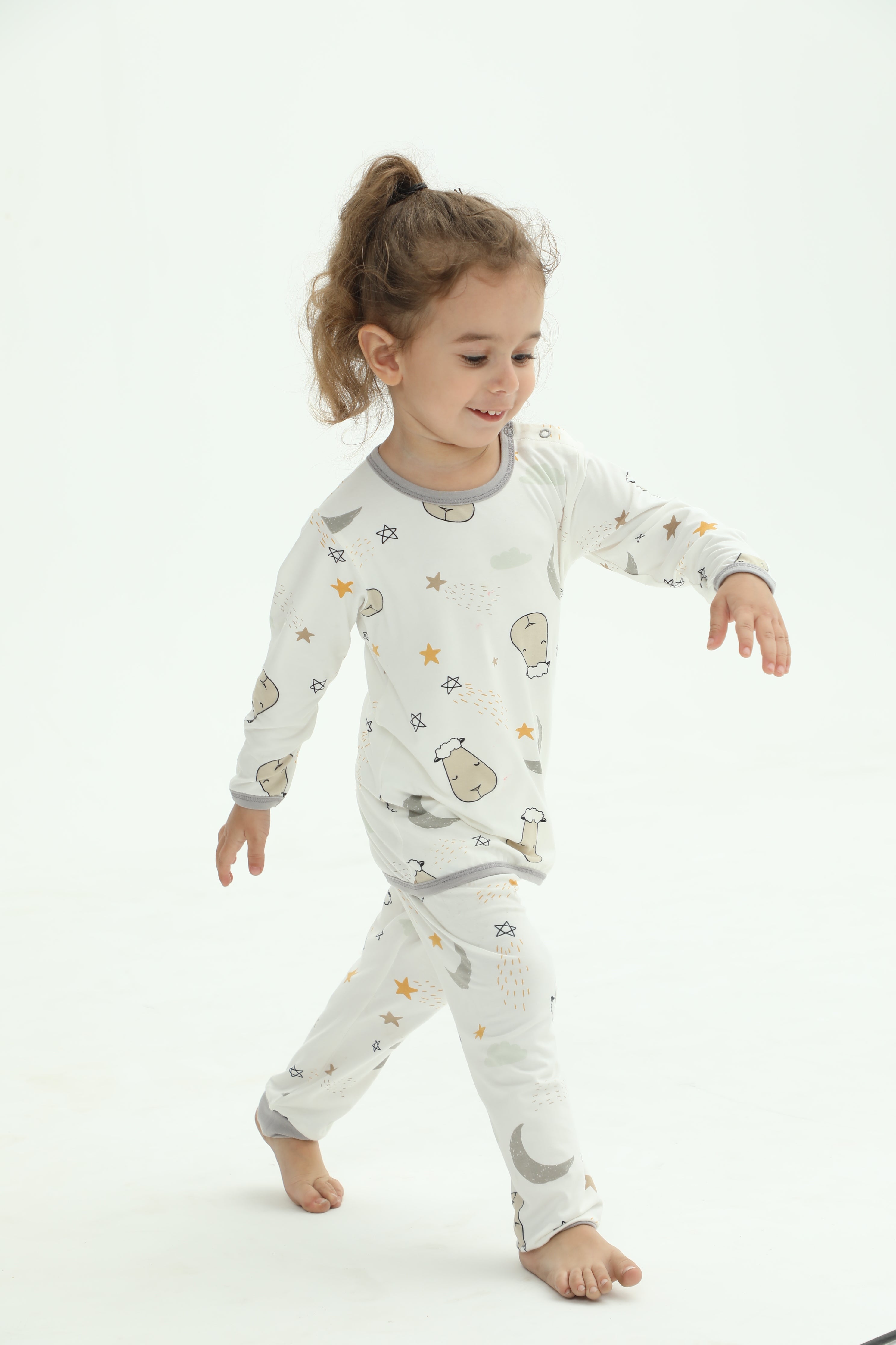 Pyjamas Set Goodnight Baa Baa White + Goodnight Baa Baa White