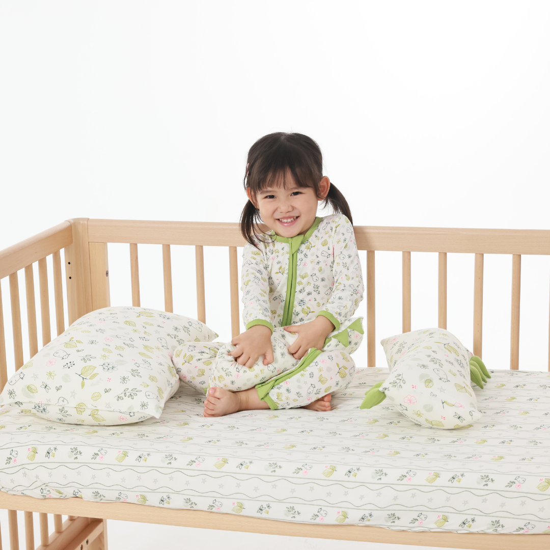 Mattress Sheet Dream Garden B Cream (60 x 120 cm / 70 x 140 cm)