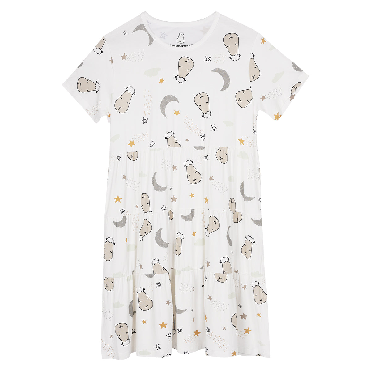 Dress Goodnight Baa Baa White