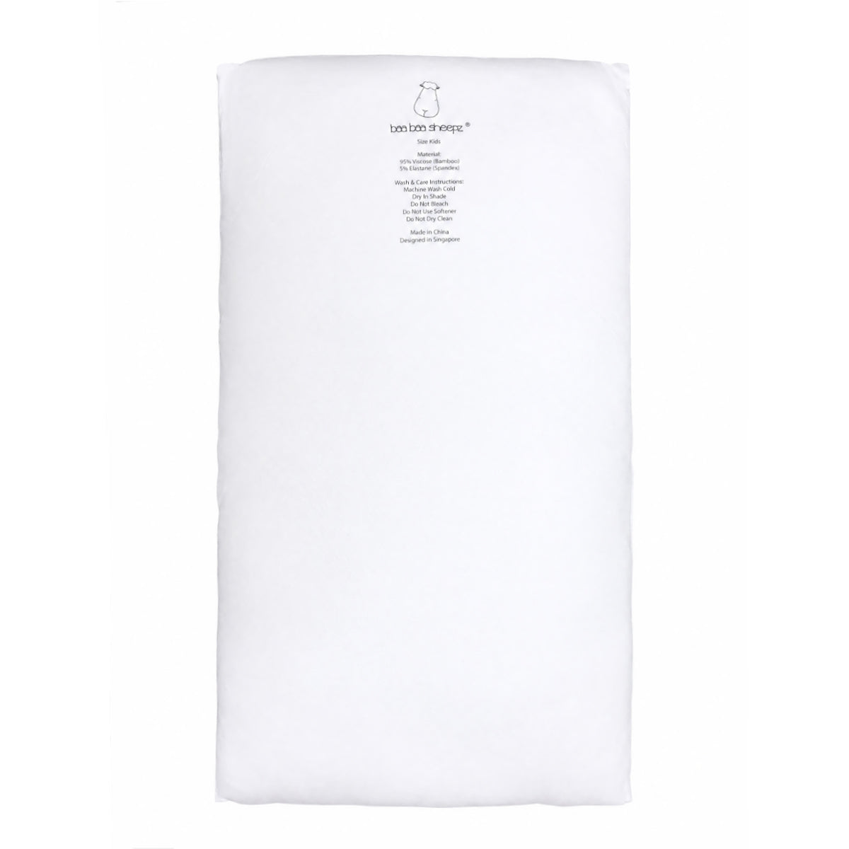 Head Pillow Goodnight Baa Baa White - Kids