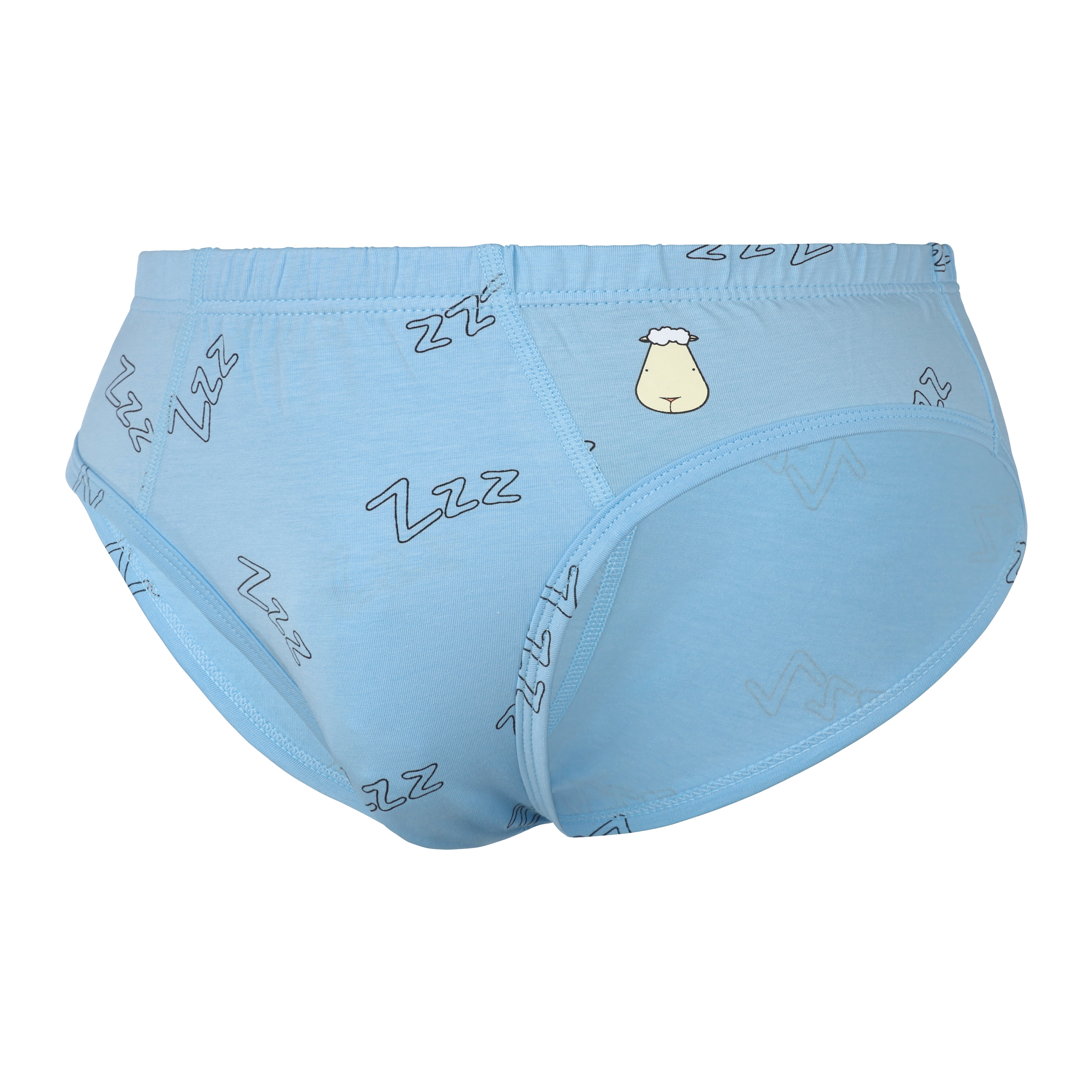 Boys Briefs A003 Soft Blue-M
