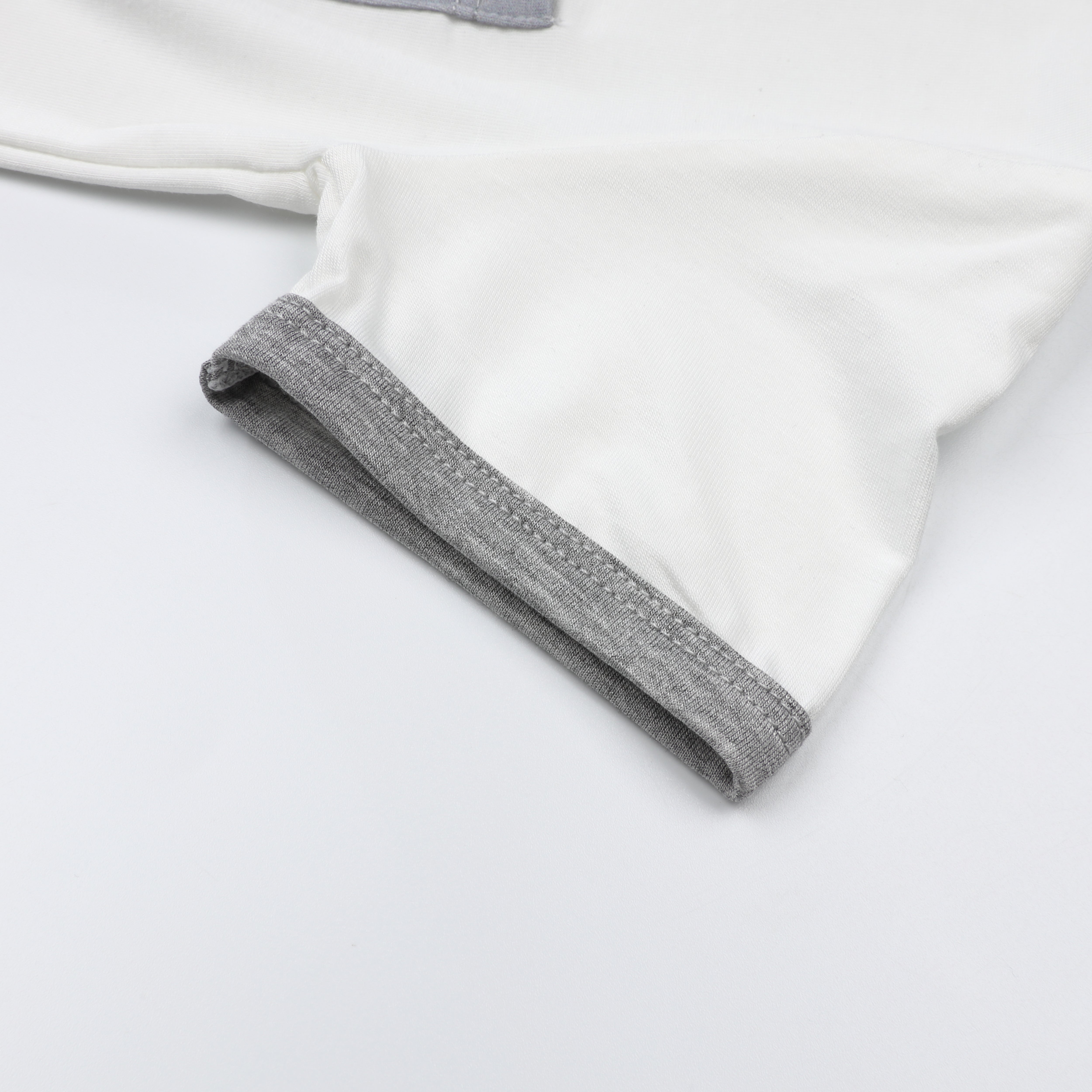 Short Sleeve Shirt S27 White + Shorts S27 Grey