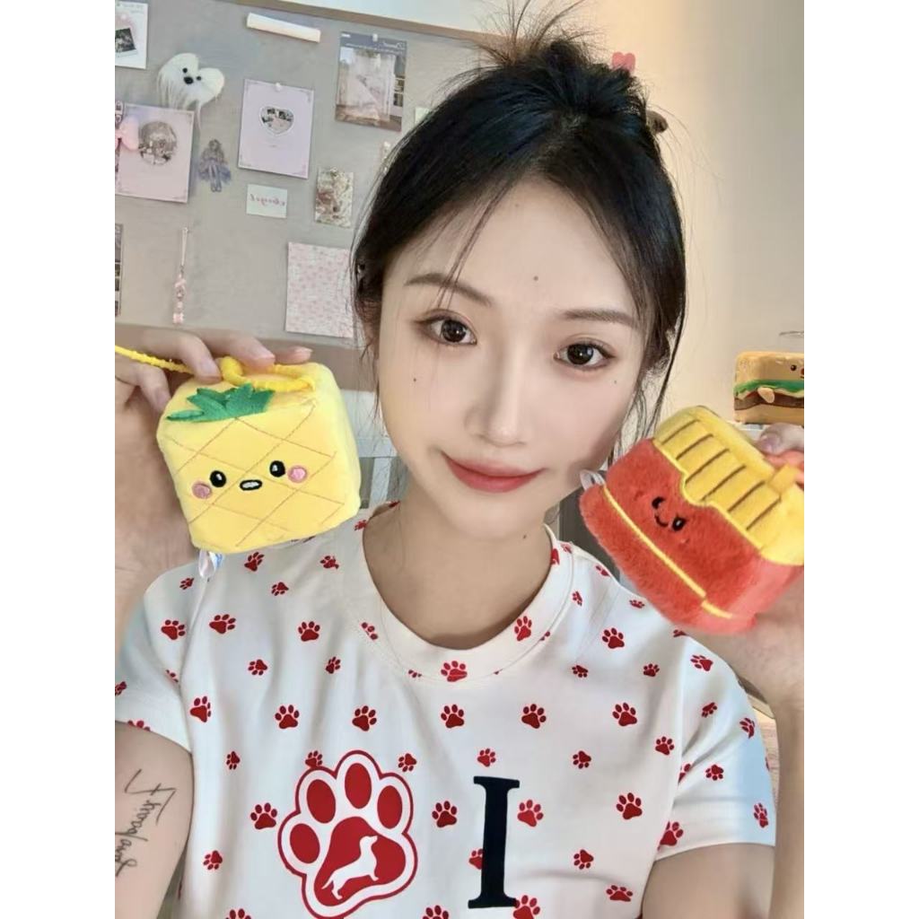 Squarepals Cute Squishy Plush Doll - Food Series (10cm) | Soft Collectible Gift for Plush Lovers