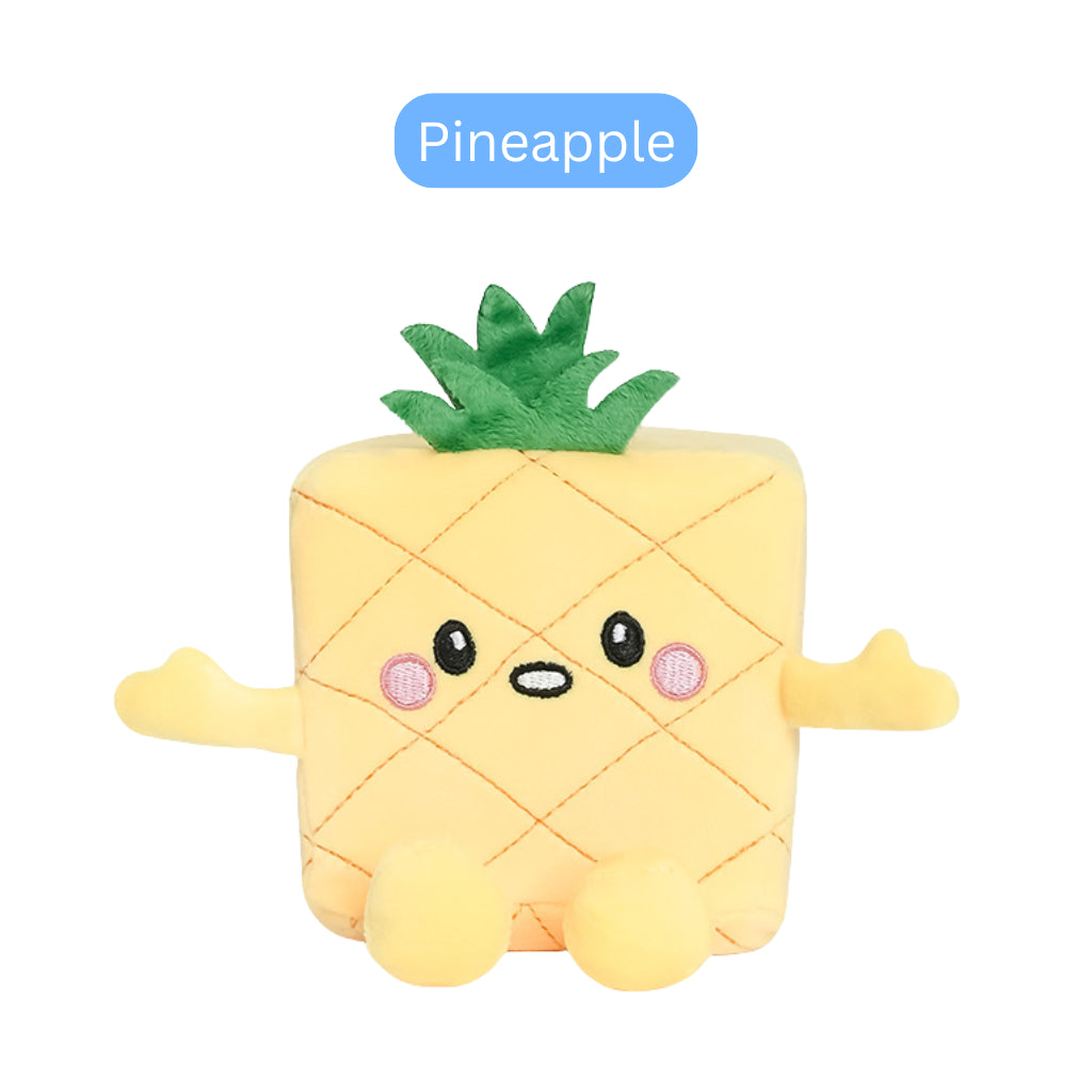 Squarepals Cute Squishy Plush Doll - Food Series (10cm) | Soft Collectible Gift for Plush Lovers