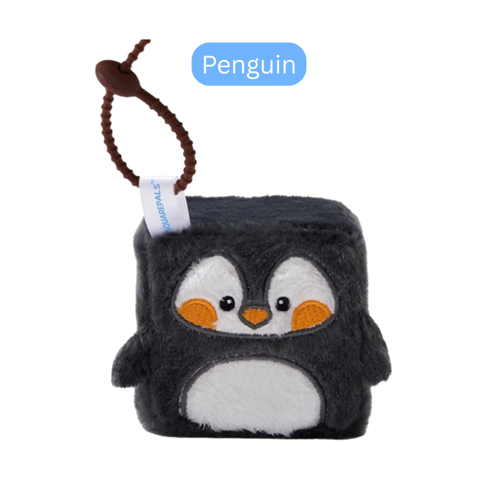 Squarepals Plush Soft Toy - Sports/Aquarium Series (7cm) | Cute Mini Stuffed Doll for Stress Relief & Collection