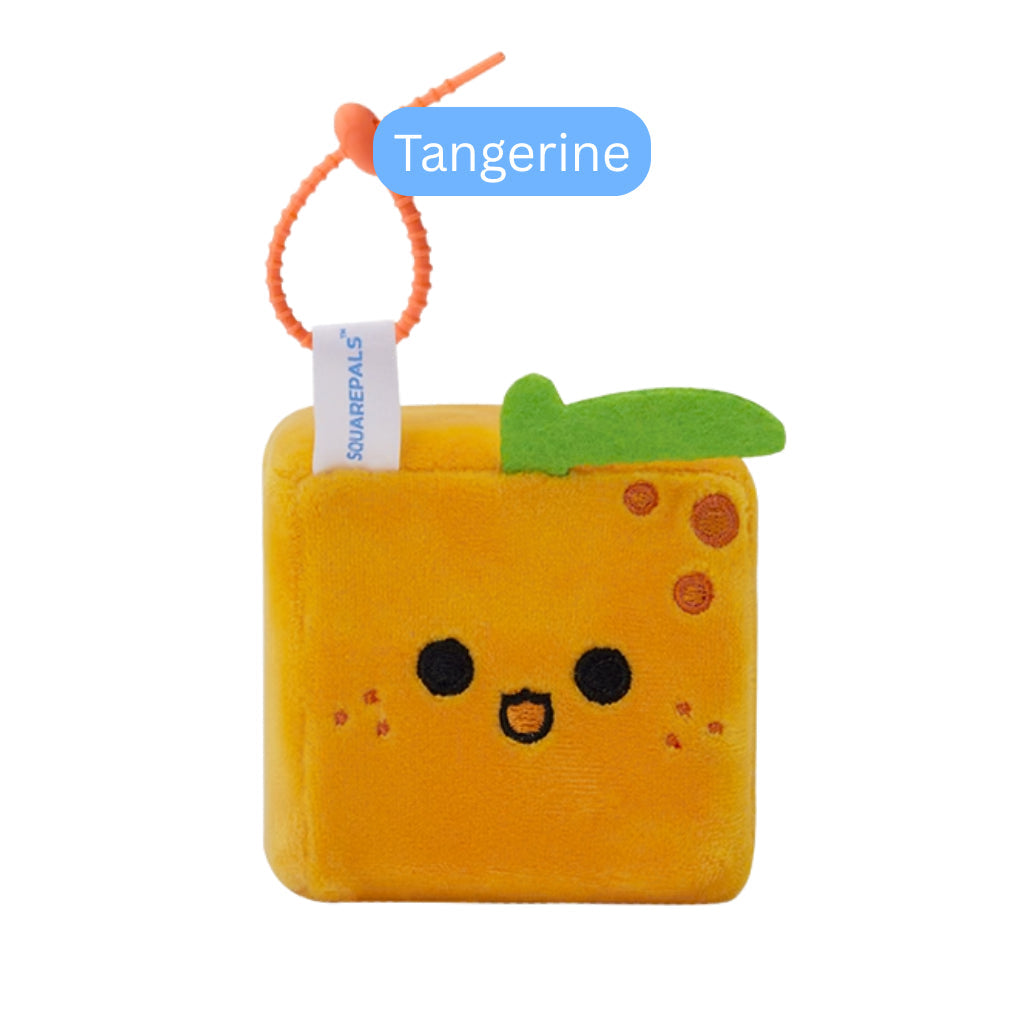 Squarepals Plush Soft Toy - Food Series (7cm) | Cute Mini Stuffed Doll for Stress Relief & Collection