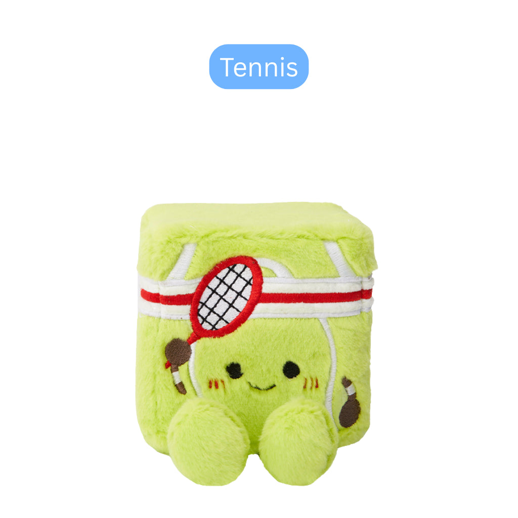 Squarepals Cute Squishy Plush Doll - Sports/Aquarium Series (10cm) | Soft Collectible Gift for Plush Lovers