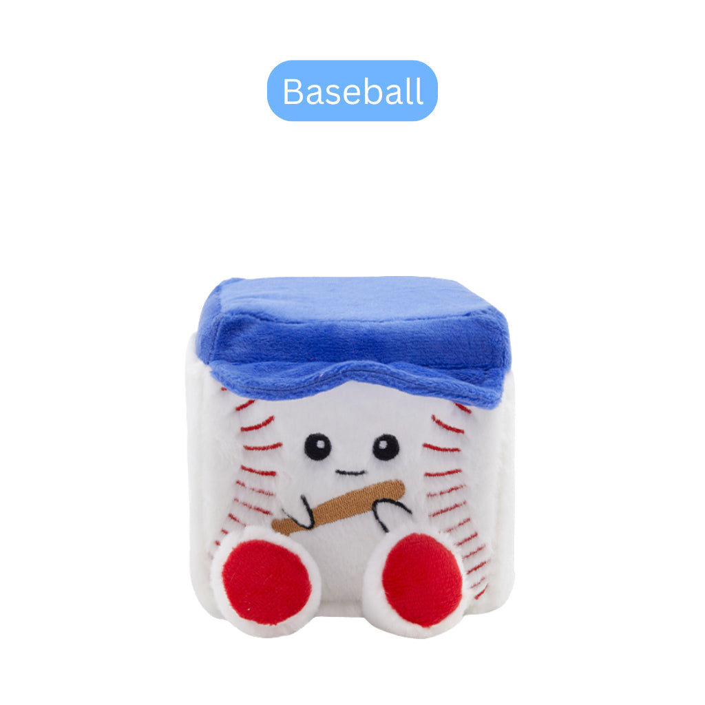 Squarepals Cute Squishy Plush Doll - Sports/Aquarium Series (10cm) | Soft Collectible Gift for Plush Lovers