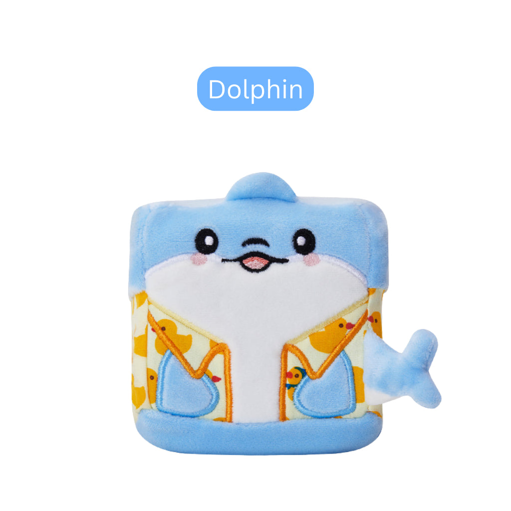 Squarepals Cute Squishy Plush Doll - Animal Series (5cm) | Soft Collectible Gift for Plush Lovers