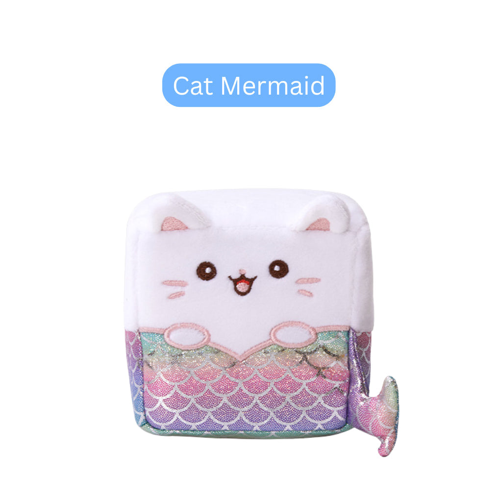 Squarepals Cute Squishy Plush Doll - Animal Series (5cm) | Soft Collectible Gift for Plush Lovers