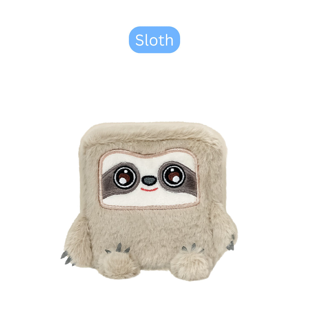 Squarepals Cute Squishy Plush Doll - Animal Series (5cm) | Soft Collectible Gift for Plush Lovers