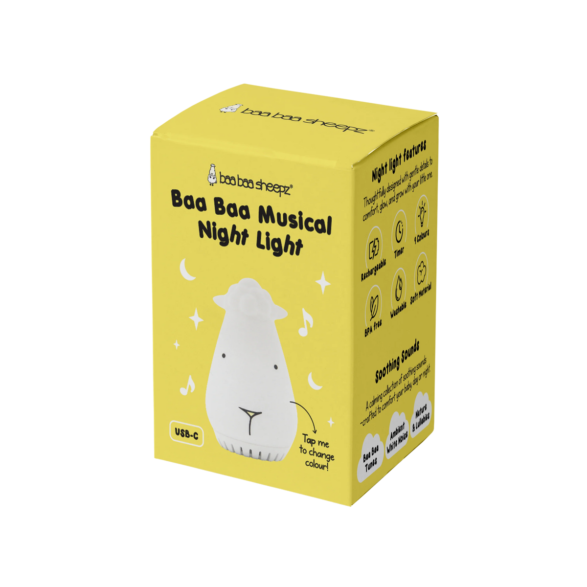 Baa Baa Musical Night Light