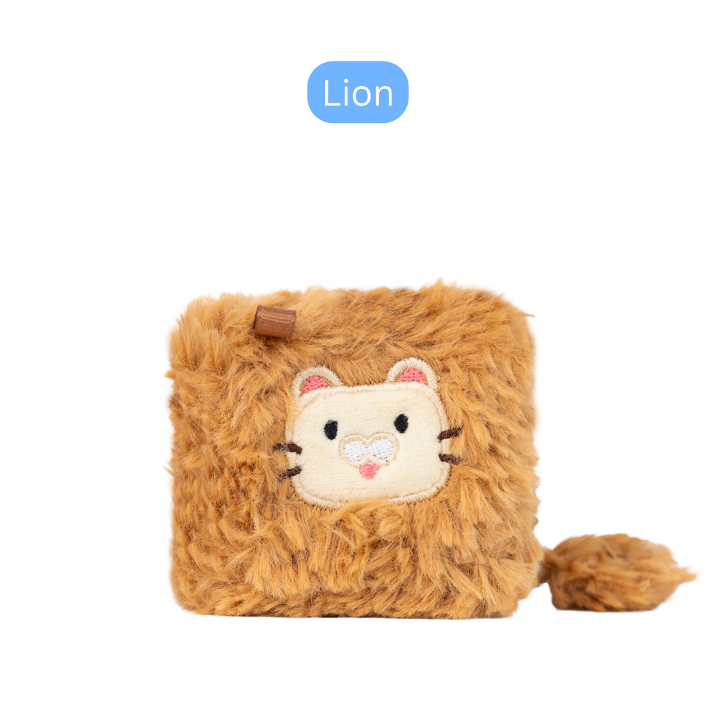 Squarepals Cute Squishy Plush Doll - Animal Series (5cm) | Soft Collectible Gift for Plush Lovers