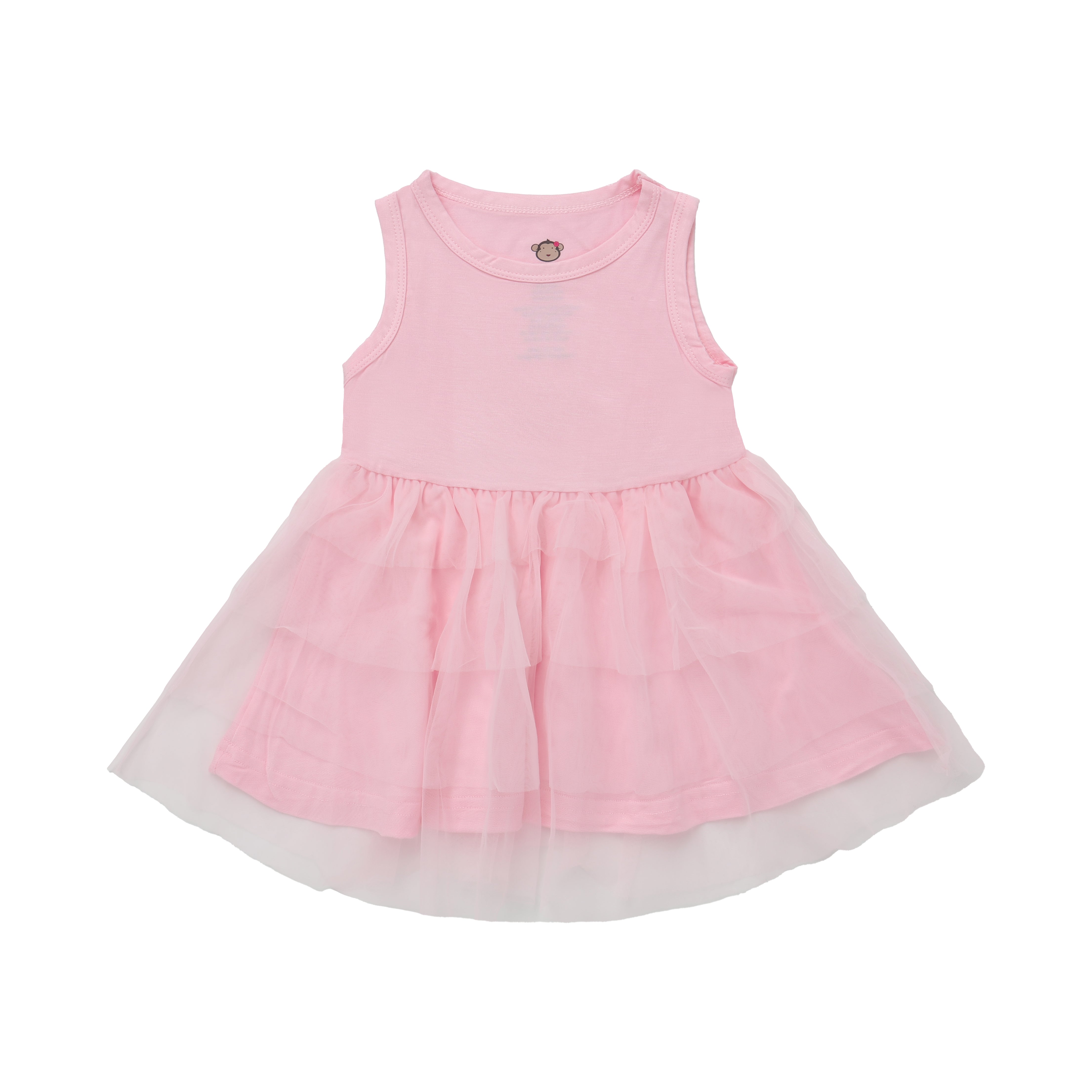 Pom Pom Dress Pink