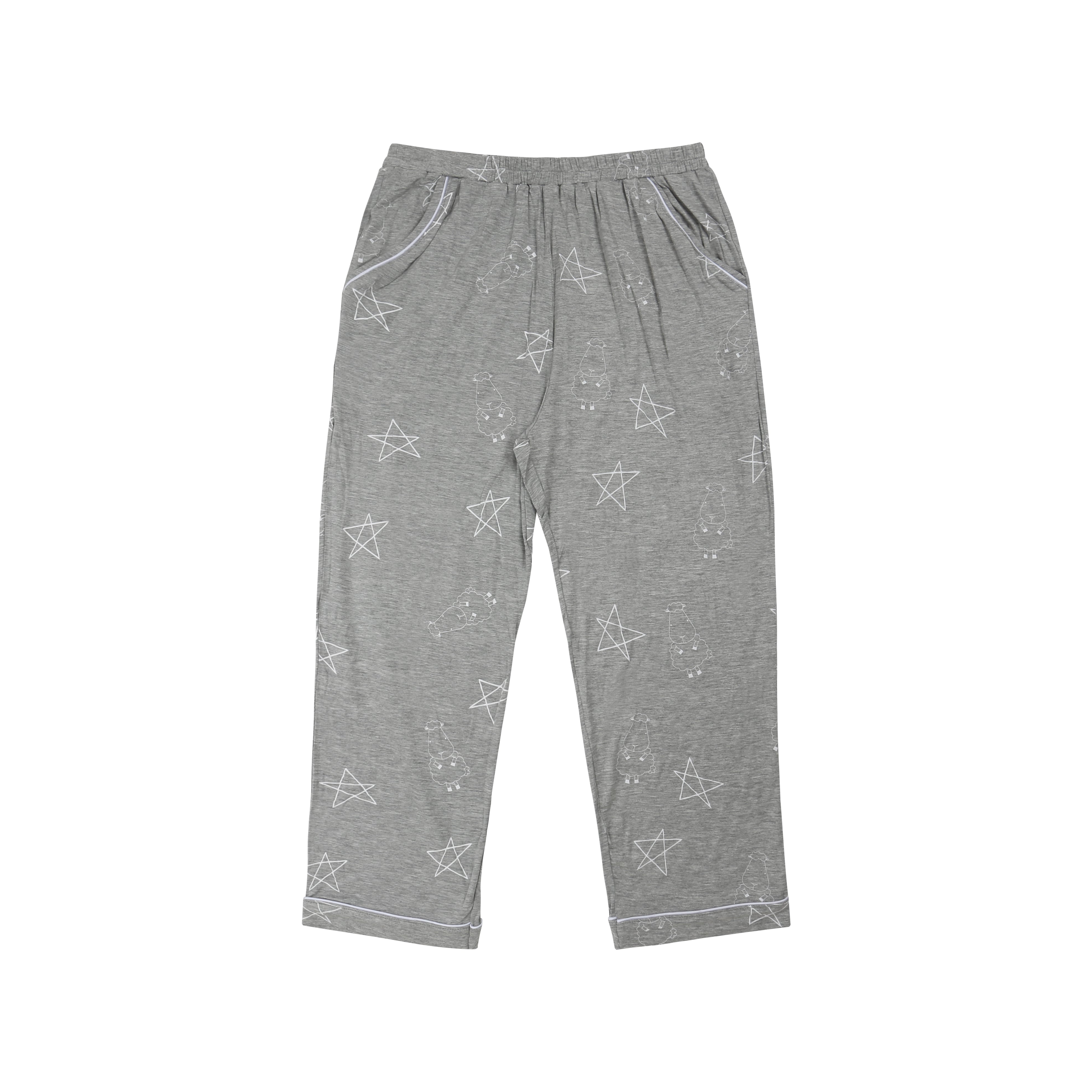 Women Cropped Pants Big Star & Sheepz Grey
