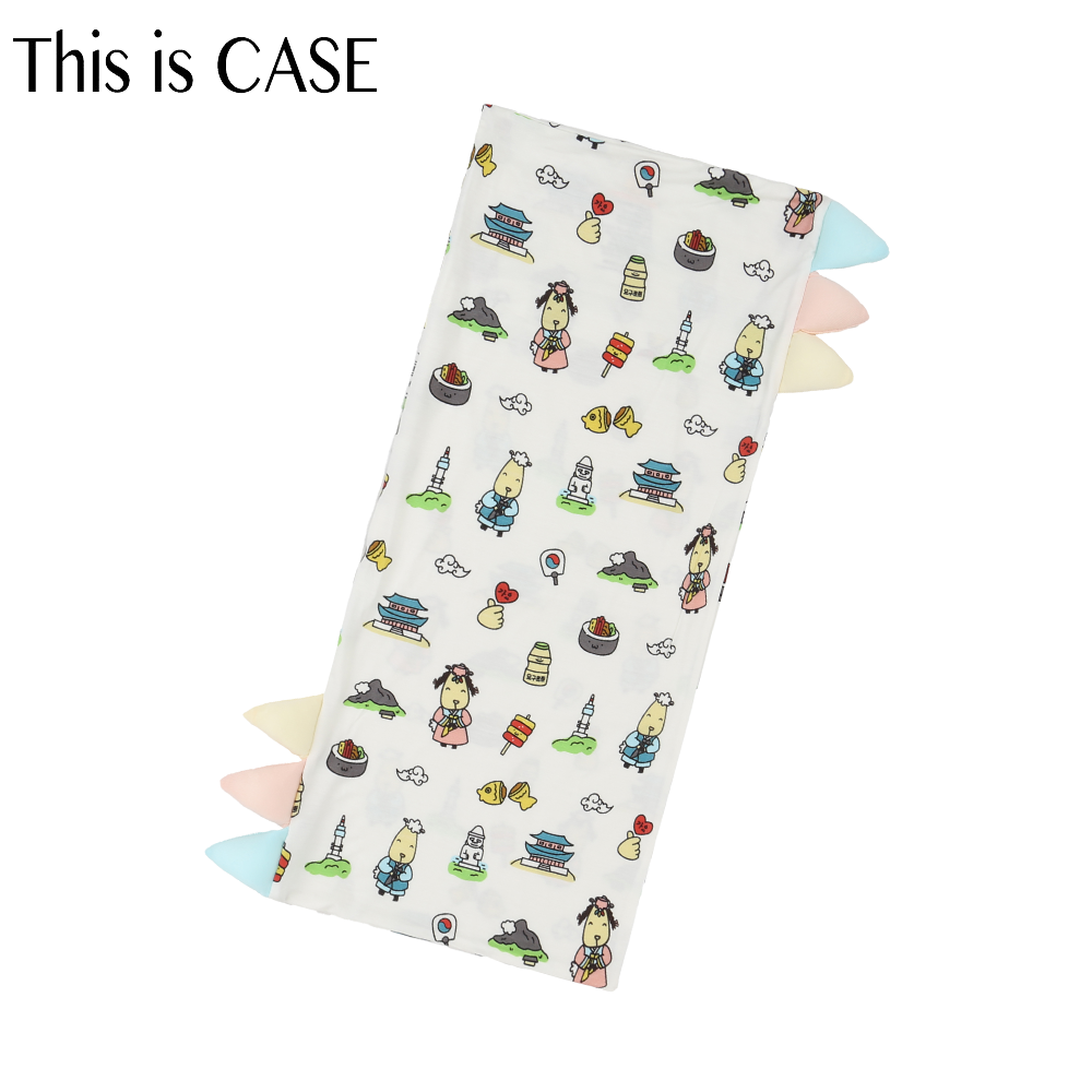 Bed-Time Buddy™ Case K05 White with Color tag - Small
